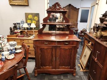Biedermeier mahoniehouten openbonheur. beschikbaar voor biedingen