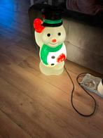 Vintage Sneeuwpop Decoratie, Ophalen of Verzenden, Gebruikt