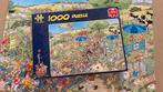 Jan v Haasteren De Mars 1000 st, Ophalen of Verzenden, 500 t/m 1500 stukjes, Zo goed als nieuw