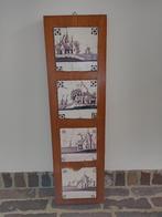 19e eeuwse Mangaantegels/tegeltableau, Antiek en Kunst, Ophalen of Verzenden