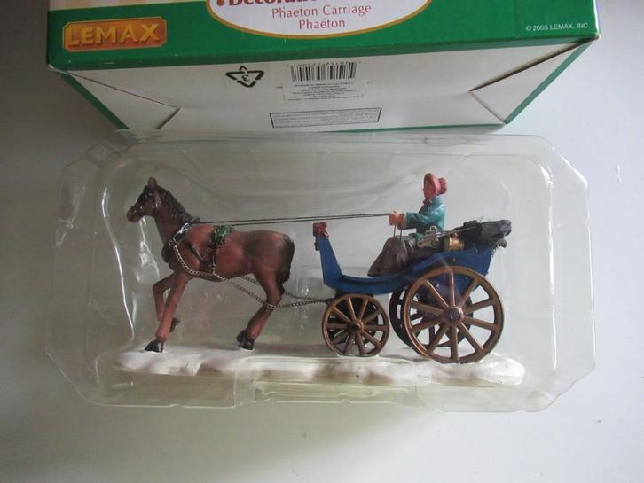 Lemax Paard en wagen, Diversen, Kerst, Zo goed als nieuw, Ophalen