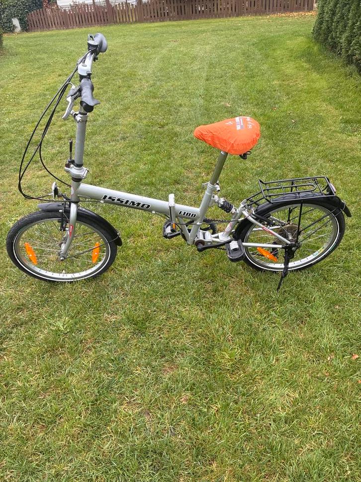 Issimo L100 Opvouwbare Fiets, Fietsen en Brommers, Fietsen | Vouwfietsen, Gebruikt, Heren, Overige merken, 18 tot 20 inch, Totaal opvouwbaar