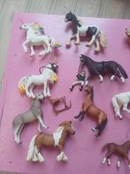 Schleich paardjes met stal, Jongen of Meisje, Ophalen of Verzenden, Zo goed als nieuw