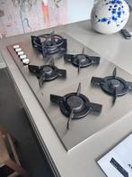 Gaskookplaat + Afzuigzap ATAG/inbouw, Ophalen, Gebruikt, Inbouw, Gas