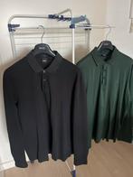 BOSS Poloshirts - Lange Mouw, Ophalen of Verzenden, Zo goed als nieuw, Overige maten, Zwart