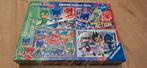 PJ Masks Puzzelset - 4 Puzzels, Ophalen of Verzenden, Meer dan 50 stukjes, Zo goed als nieuw, 4 tot 6 jaar