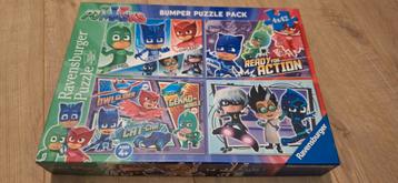 PJ Masks Puzzelset - 4 Puzzels beschikbaar voor biedingen