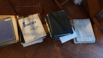 heel veel bladmuziek beschikbaar voor biedingen