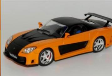 Mazda RX-7 FD 1995 SCHAAL 1/43 FAST & FURIOUS # 21 beschikbaar voor biedingen