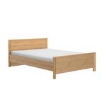 Lugano 2-persoonsbed - 140x200 - Eiken