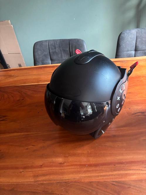 Roof Boxer V8 Helm - Maat M, Motoren, Kleding | Motorhelmen, Heren, Systeemhelm, M, Overige merken, Tweedehands, Ophalen of Verzenden
