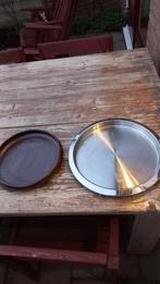 Gratis schalen voor b.v.kaarsen., Ophalen, Rond