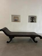 Antieke chaise longue, Huis en Inrichting, Banken | Sofa's en Chaises Longues, 150 tot 200 cm, Minder dan 75 cm, Gebruikt, Eenpersoons