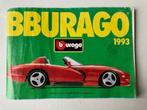 modelauto-catalogus 1993 Bburago, Boeken, Auto's | Folders en Tijdschriften, Gelezen, Bburago, Overige merken, Ophalen of Verzenden