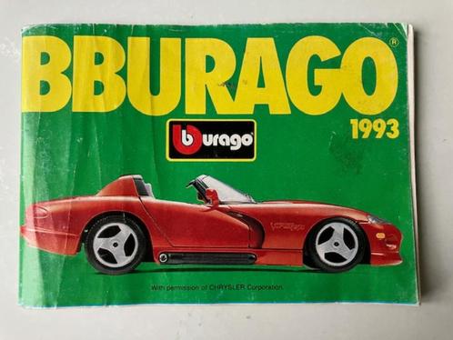 modelauto-catalogus 1993 Bburago, Boeken, Auto's | Folders en Tijdschriften, Gelezen, Overige merken, Ophalen of Verzenden