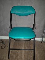Groene inklapbare stoel, inklapstoel., Ophalen, Gebruikt, Overige kleuren, Eén