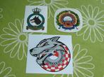 Diverse militaire stickers, Ophalen of Verzenden, Luchtmacht, Nederland, Overige typen