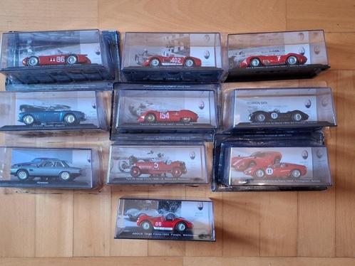 LOT 10 MASERATI MODELS 1/43 SCALE, Hobby en Vrije tijd, Modelauto's | 1:43, Zo goed als nieuw, Auto, Overige merken, Ophalen of Verzenden