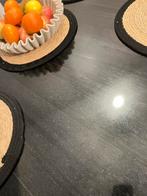 Ronde natuursteen eettafel met stoelen, Ophalen, Overige materialen, 100 tot 150 cm, Rond