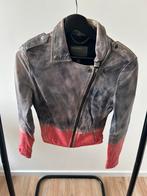 Muubaa leren jas ombre - Maat S, Ophalen of Verzenden, Zo goed als nieuw, Zwart