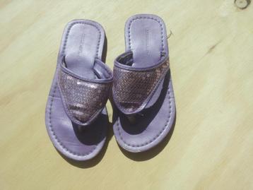 Lila "blingbling" teenslippers, meisjesslipper beschikbaar voor biedingen