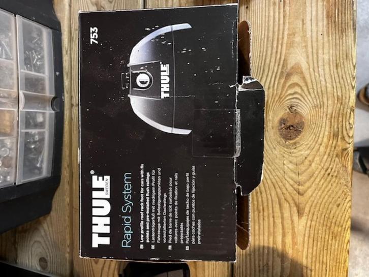 Thule Rapid 753 met kit 4016, Auto diversen, Dakdragers, Gebruikt, Ophalen of Verzenden
