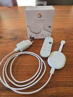 Google Chromecast 4K met Google TV - Prima Staat, Audio, Tv en Foto, Mediaspelers, Ophalen, Zo goed als nieuw, HDMI