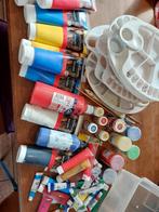 Schilderspullen: Verf, kwasten, palet en meer!, Hobby en Vrije tijd, Schilderen, Ophalen of Verzenden, Gebruikt, Overige typen