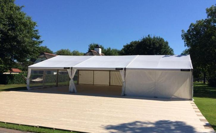 alutent/ feesttent te huur, Hobby en Vrije tijd, Feestartikelen | Verhuur, Nieuw, Overige, Ophalen