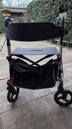 Rollator met tas, Ophalen