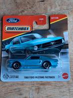 Matchbox 1968 Ford Mustang Fastback blauw nieuw in ovp, Ophalen of Verzenden, Nieuw, Auto