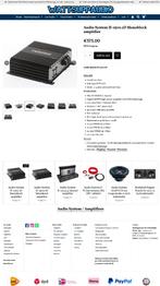 Audio System H-1500.1D Monoblok versterker, Auto diversen, Autospeakers, Info@optimount.nl, Nieuw, Ophalen of Verzenden, Anholtseweg 48A 7091 HB DINXPERLO