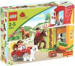 Lego duplo paardenstal, Ophalen of Verzenden, Zo goed als nieuw, Duplo
