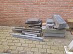 Restant betonbielzen en opsluitbanden, Tuin en Terras, Nieuw, Minder dan 25 cm, Beton, Ophalen