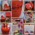 2xhelium tank/1 vol/1 0.5/feest/ballonnen/MOETWEG /1koop, Ophalen, Nieuw