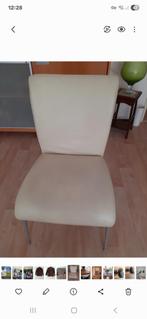 Nieuwe Stoel, leder met hoge rugleuning 135€, Ophalen, Ergonomisch, Nieuw, Overige kleuren
