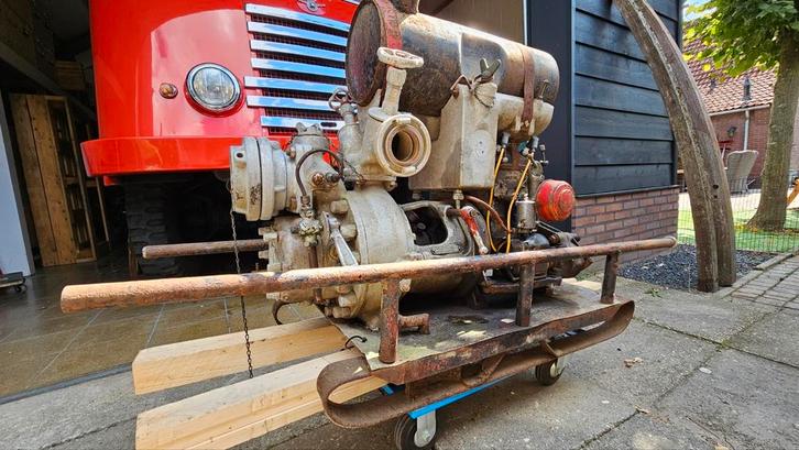 oude motorspuit, Doe-het-zelf en Verbouw, Metalen, Gebruikt, IJzer, Ophalen