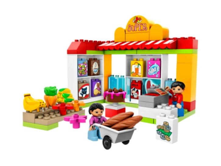 DUPLO 5604 SUPERMARKT, Kinderen en Baby's, Speelgoed | Duplo en Lego, Gebruikt, Duplo, Complete set, Ophalen of Verzenden