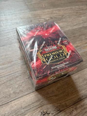 YuGiOh Premium Gold: Infinite Gold Sealed Boosterbox - NIEUW beschikbaar voor biedingen