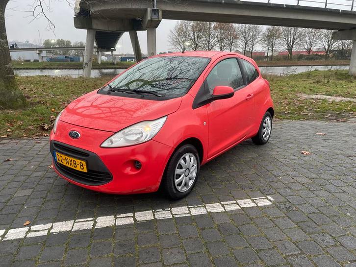 Ford Ka 1.2 69pk 2010 Airco! Nieuwe Apk!, Auto's, Ford, Particulier, Ka, ABS, Airbags, Boordcomputer, Climate control, Elektrische achterklep