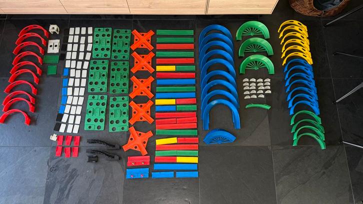 Originele Darda Racebaan uit de jaren '80, Kinderen en Baby's, Speelgoed | Bouwstenen, Gebruikt, Overige merken, Ophalen of Verzenden