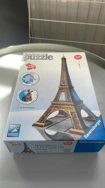 Eiffeltoren 3d puzzel Ravensburger  beschikbaar voor biedingen