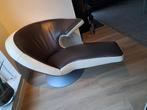 Leolux Parabolica Cappuccino-Chocolade - Zo Goed Als Nieuw, Huis en Inrichting, Ophalen, Zo goed als nieuw, Modern
