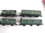 4x oldtimer lokaalbaan wagons, Arnold, Gebruikt, Gelijkstroom, Wagon