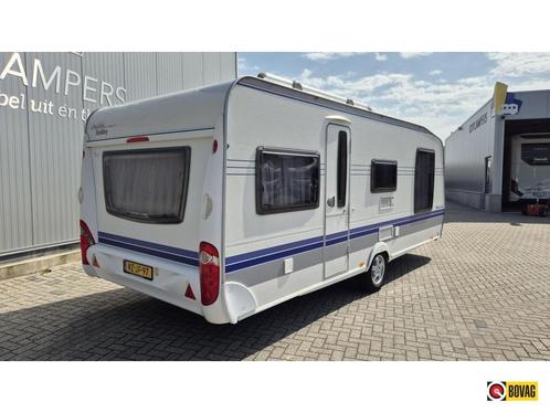 Hobby 560UFF MOET WEG!, Caravans en Kamperen, Campers, Bedrijf, tot en met 4, Hobby