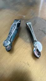 Suikerklontjes tang 2 x, Antiek en Kunst, Antiek | Bestek, Ophalen of Verzenden