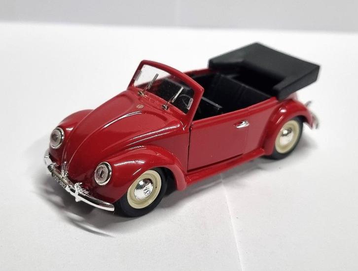 Vw Kever Cabriolet 1949 - RIO 1:43, Hobby en Vrije tijd, Modelauto's | 1:43, Zo goed als nieuw, Auto, Overige merken, Ophalen of Verzenden