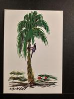 Zaire twee kunstkaarten, Verzenden, 1980 tot heden, Gelopen, Vogel