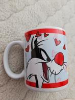 Mok Tweety en Sylvester Warner Bros, Huis en Inrichting, Ophalen of Verzenden, Zo goed als nieuw, Overige stijlen, Kop(pen) en/of Schotel(s)