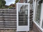 2 buitendeuren, Ophalen, Gebruikt, 200 tot 215 cm, Glas
